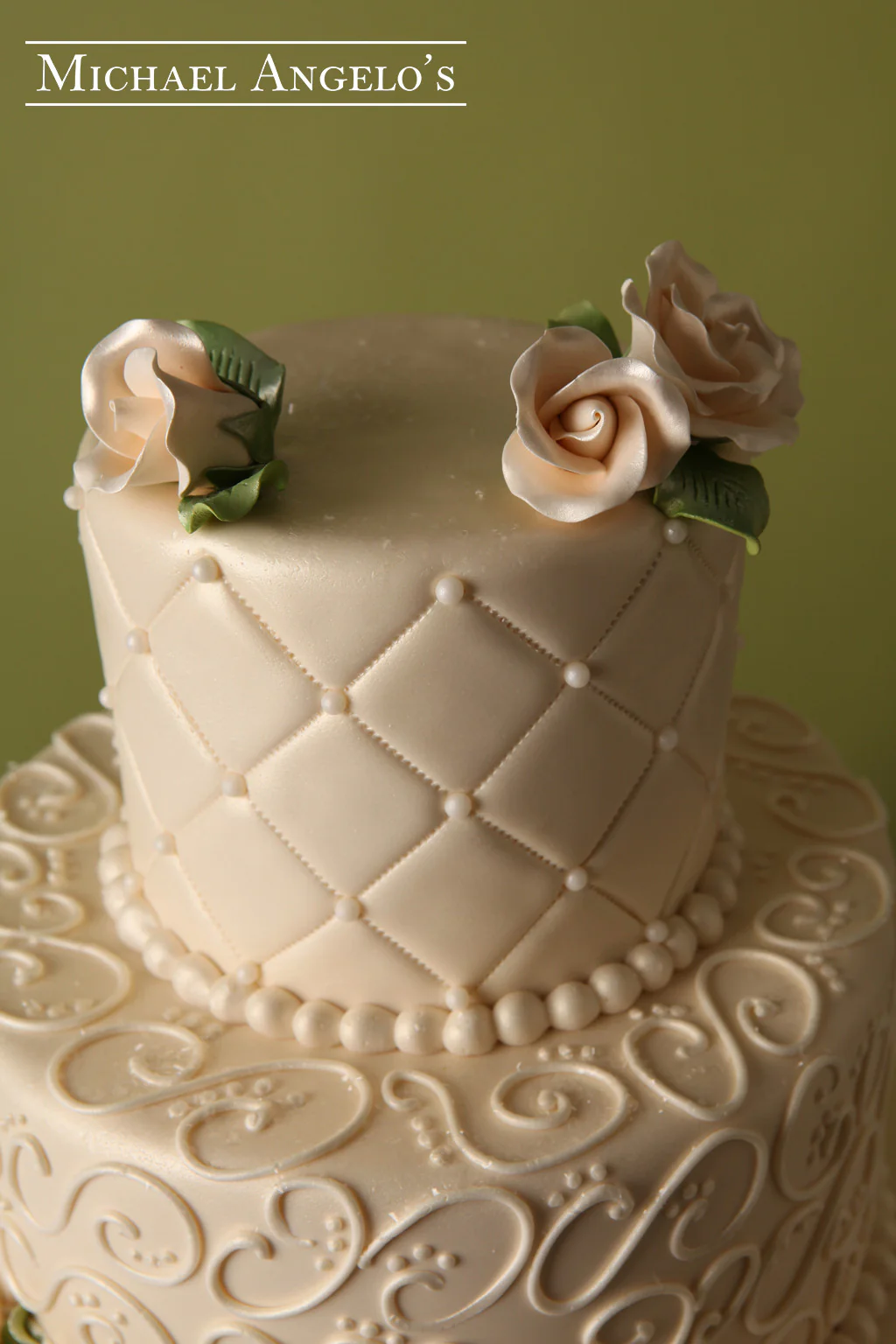 Fondant Stitching & Roses #1Classic - Image 2